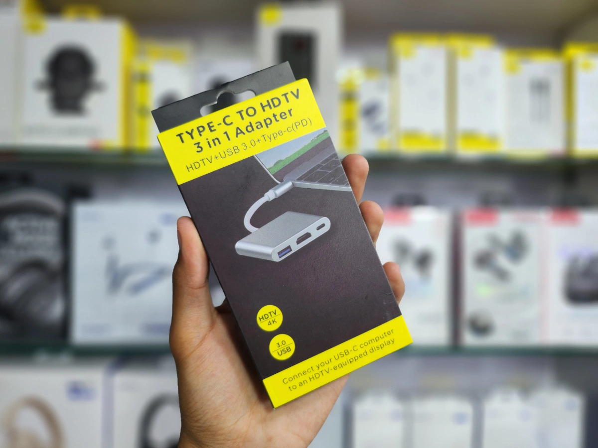 Shop Accessory Type C To Hdtv 3 In 1 Adapter — Box Packed